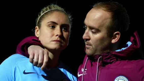 TRIBUTE: Steph Houghton has spoken in glowing terms about the impact of Nick Cushing