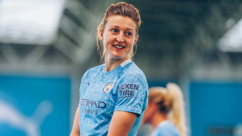 GOAL MACHINE: : Ellen White cracks a joke...