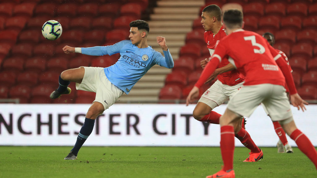 BY THE RIGHT : Nabil Touaizi fires in a shot on goal