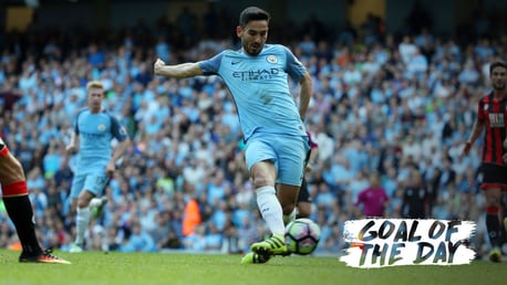 Goal of the Day: Gundogan v Bournemouth