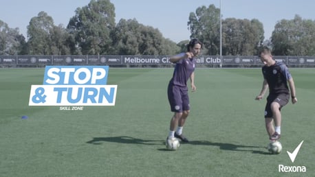 1v1 challenge 4: Stop and turn