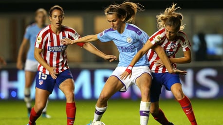 ALL TO PLAY FOR: Jill Scott says City will head to Madrid looking to win