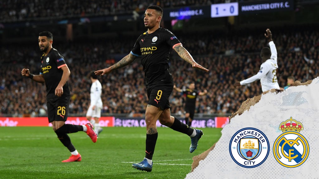 Gabriel Jesus: Bernabeu win one of City's best