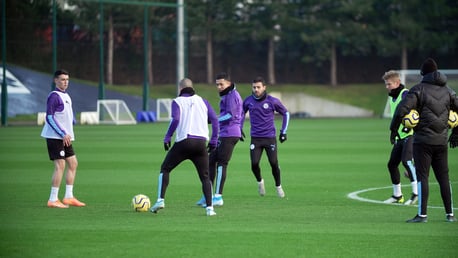 Zinchenko back in training! 