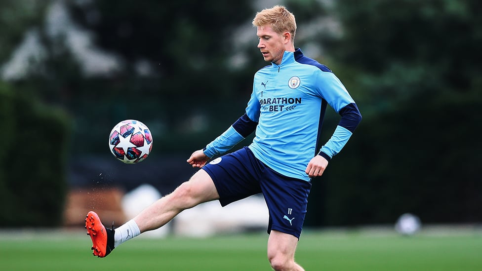 BELGIAN BRILLIANCE : Kevin De Bruyne shows off his silky skills