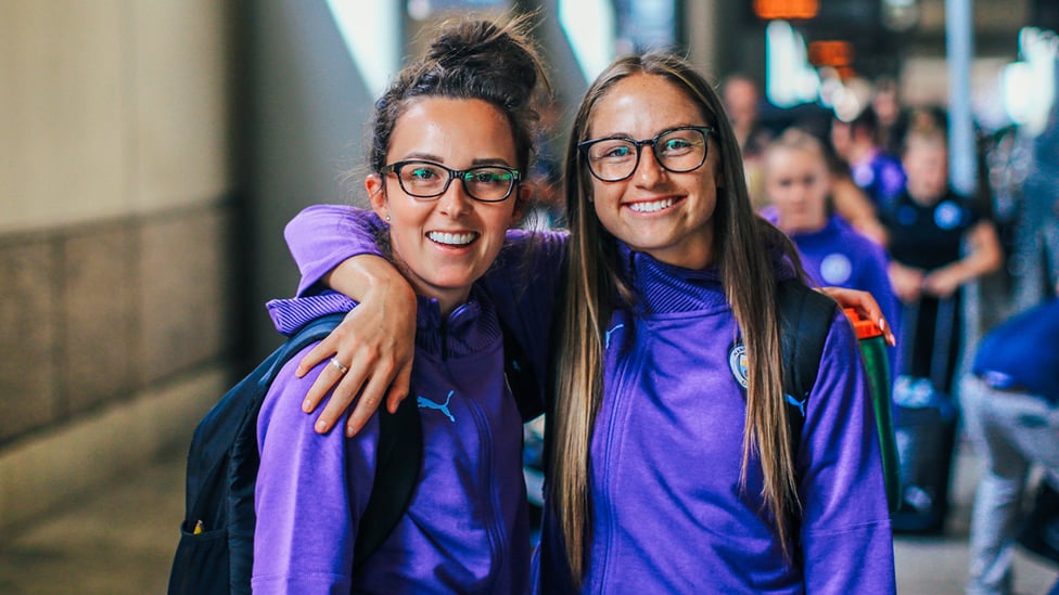 CITY SISTERS : World Cup stars Caroline Weir and Janine Beckie