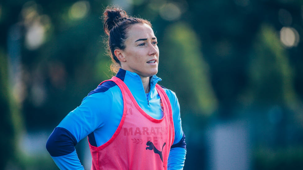 WINNING HABIT: Lucy Bronze has spoken of her excitement about City's prospects this season