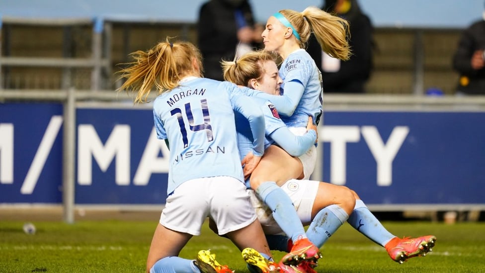 ROYALS RUMBLED: A dramatic 87th minute winner from Chloe Kelly finally downs a spirited Reading to keep our title hopes alive and kicking at the end of March