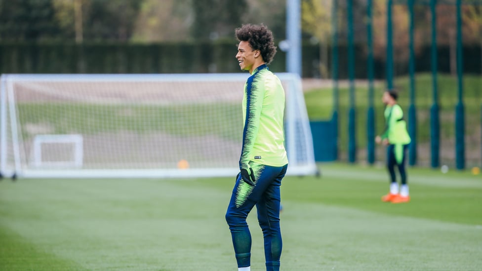 SANE SMILE : A buoyant Leroy Sane