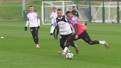 Sunday training: 7-a-side session at the CFA