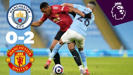 City 0-2 United: resumen breve