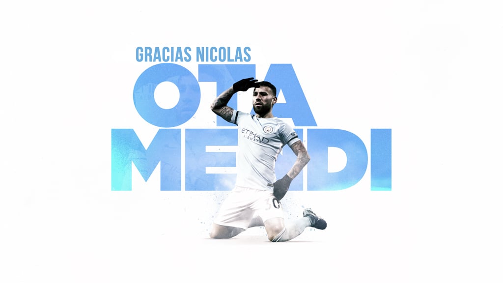 Nicolás Otamendi firma con el Benfica