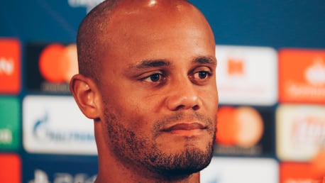 PRESS CONFERENCE: Vincent Kompany, addresses the media ahead of the game...