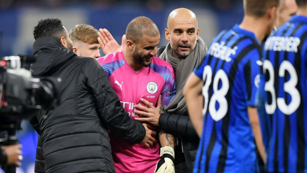 Guardiola praises Walker's courage