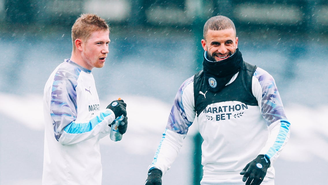 TRAINING: The best of the action from today's session at the CFA 