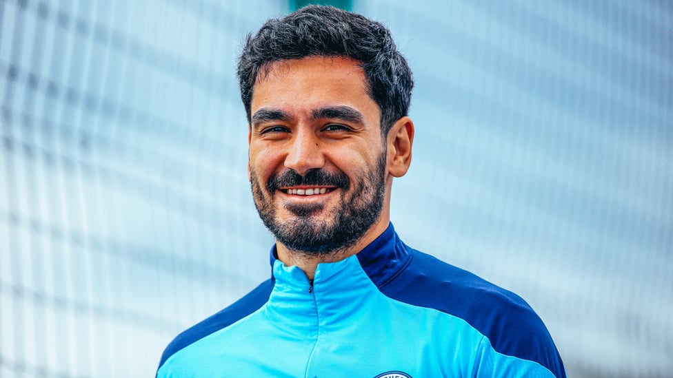 BUZZING : Ilkay Gundogan, in high spirits