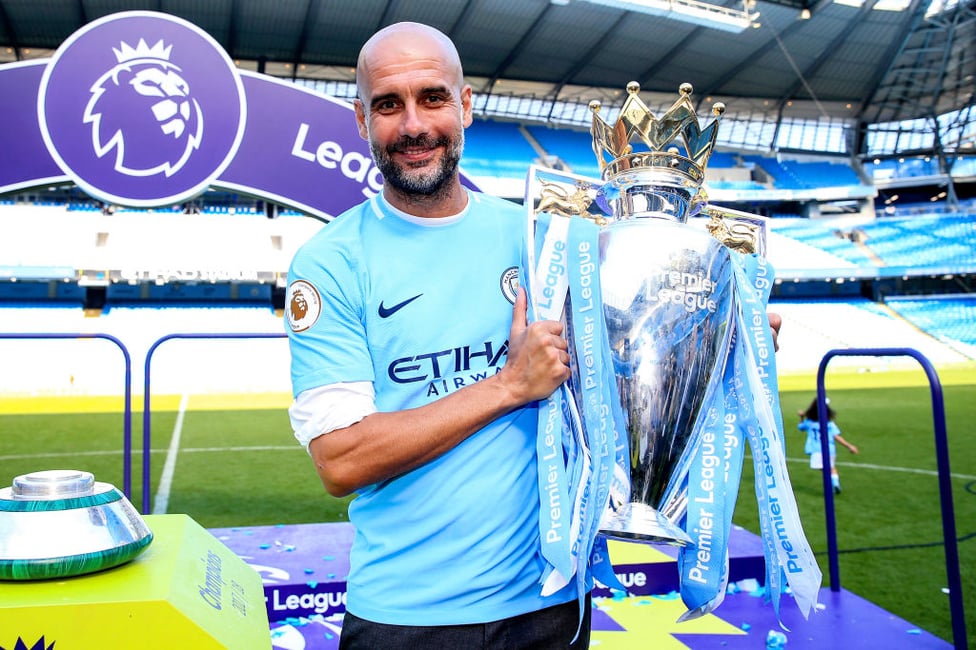 CENTURION  : Pep guides City to a record-breaking Premier League title win, becoming the first team in English football to record 100 points in a season