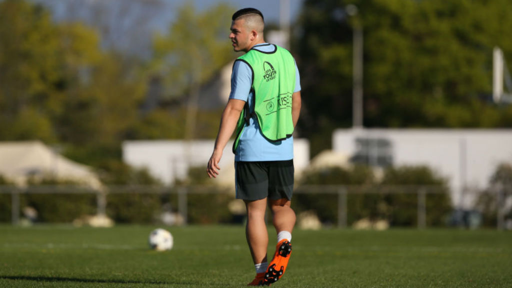 ON THE MARK: Lorenzo Gonzalez was amongst the goal-scorers for City's Under-23s in their friendly clash against NAC Breda