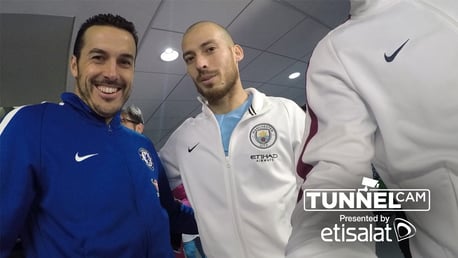 Man City v Chelsea: Tunnel cam