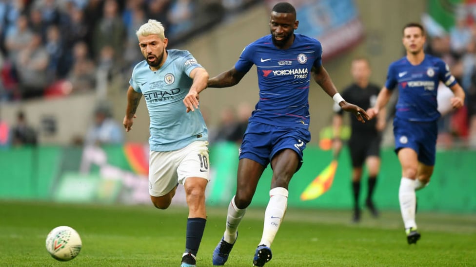 POWER SERGE : Kun looks to get City on the front foot