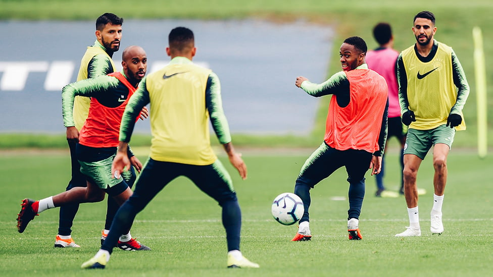 SERIOUS BUSINESS : Sterling isn't messing around!