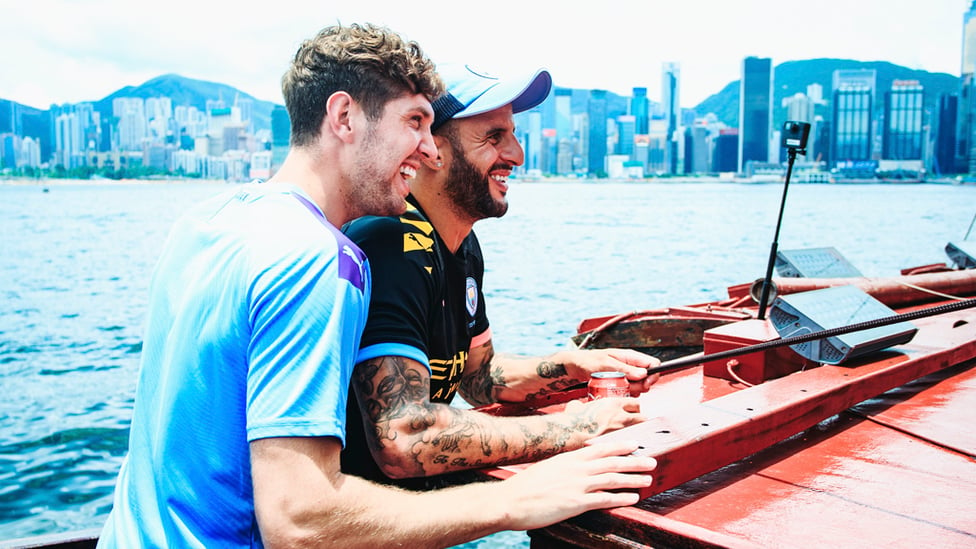 BOAT BUDDIES : Teammates on and off the pitch