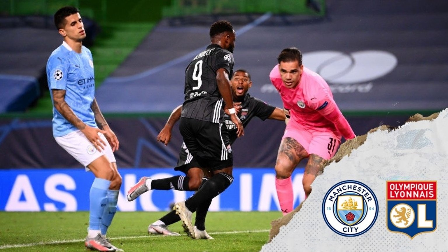 City’s Champions League hopes ended by Lyon