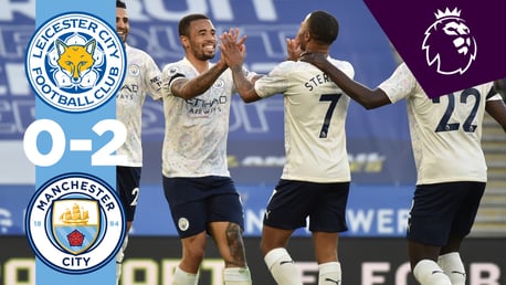 Leicester 0-2 City:  Short highlights