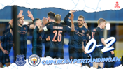 Everton 0-2 City: Cuplikan Pertandingan