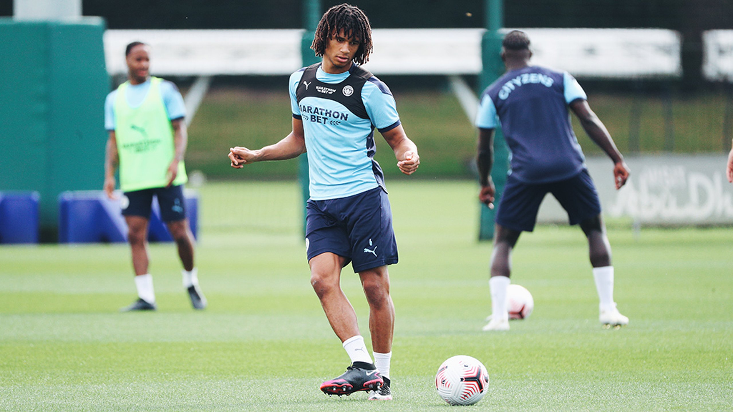 PASS MASTER: Nathan Ake is centre of attention