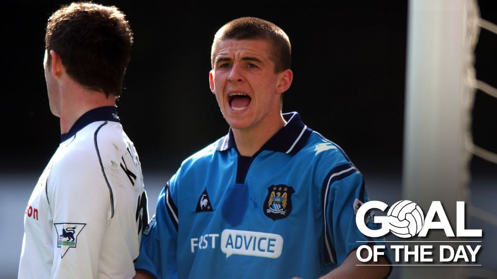 Goal of the Day: Barton v Tottenham Hotspur 2003