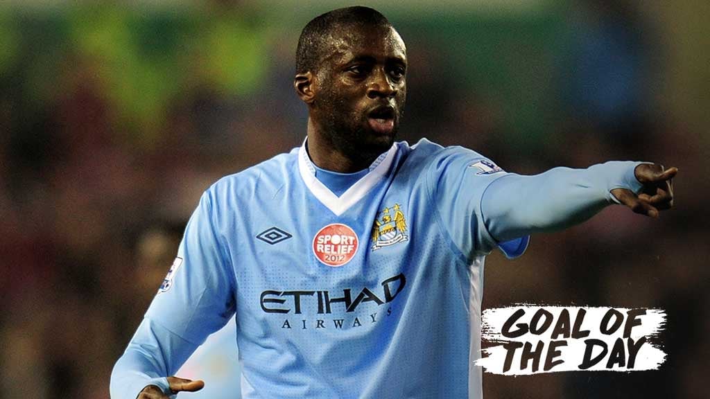 Goal of the Day: Yaya Toure v Stoke 2011/12