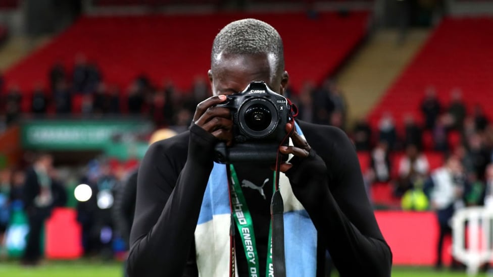 Watching you... : Benjamin Mendy has the final say...