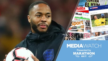 STERLING DISPLAY: Raheem Sterling bagged a hat-trick in England's 5-0 win over the Czech Republic