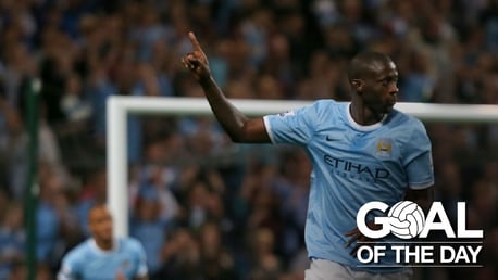 Goal of the day: Yaya Toure v Newcastle 2013