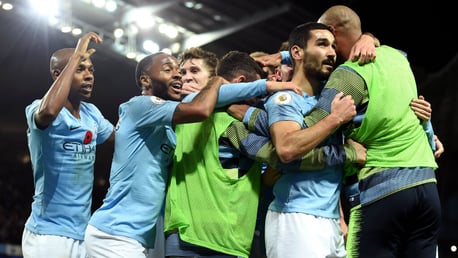 DEMOLITION DERBY: Fernandinho has praised City's performance in the Manchester derby