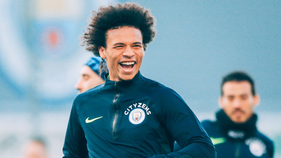 LEROY SANE : Smiling from ear to ear!