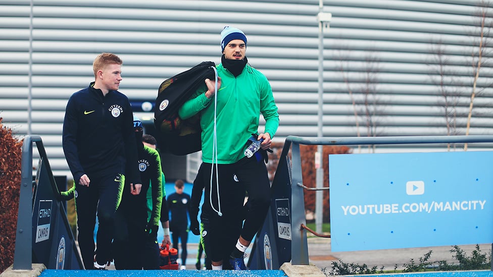 FOCUS : Ready for the session ahead.