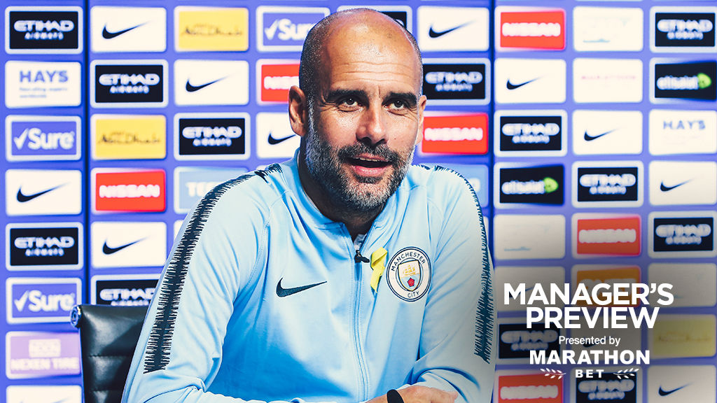 PREVIEW: Pep addresses the media ahead of City's game against Cardiff.