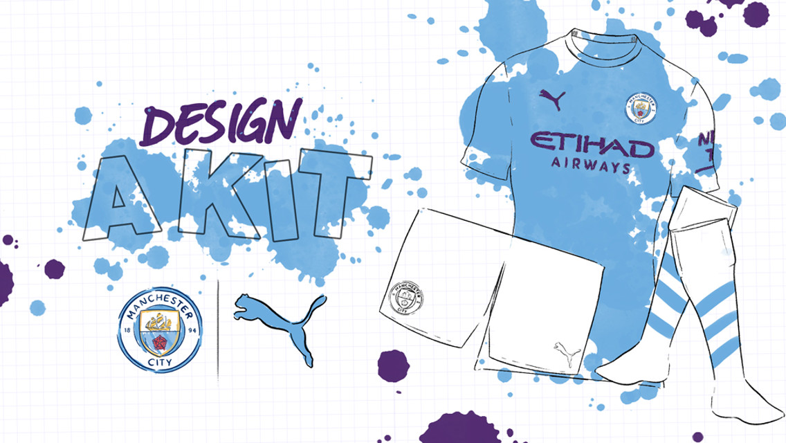 Desenhe seu próprio uniforme do City para ganhar prêmios da PUMA