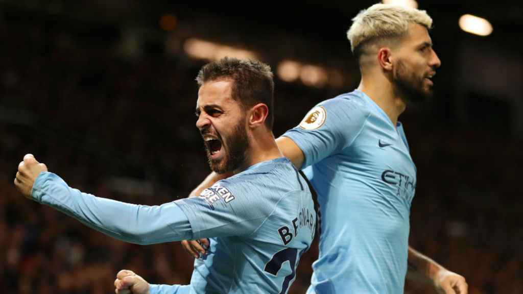 PRIDE GUY : Bernardo can't contain his delight after scoring