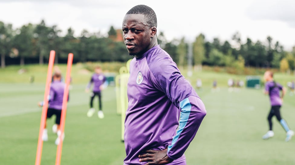 FOCUS TIME : Benjamin Mendy is a study in concentration