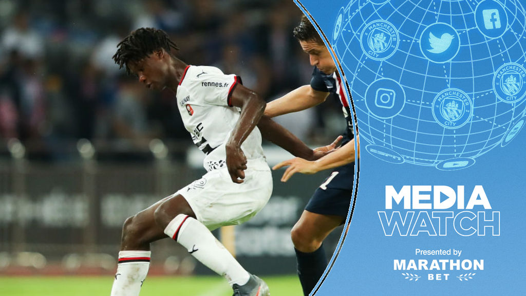 Media Watch: 'City join race for Rennes wonderkid'