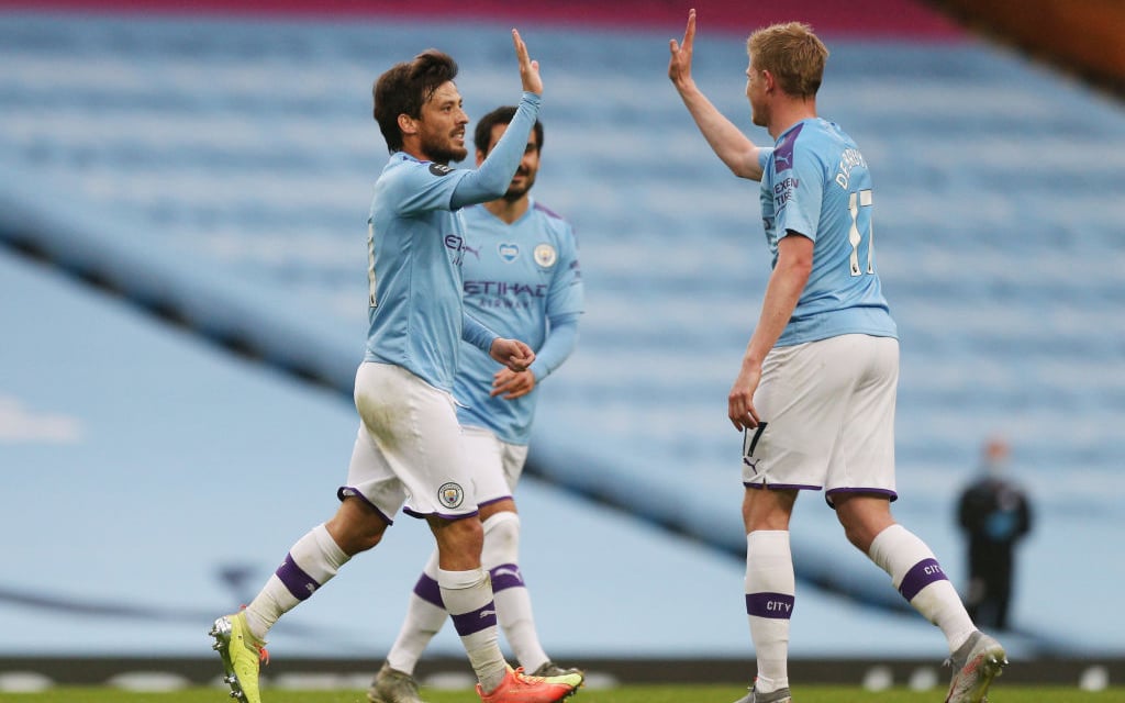 De Bruyne and Silva in PFA Team of the Year 