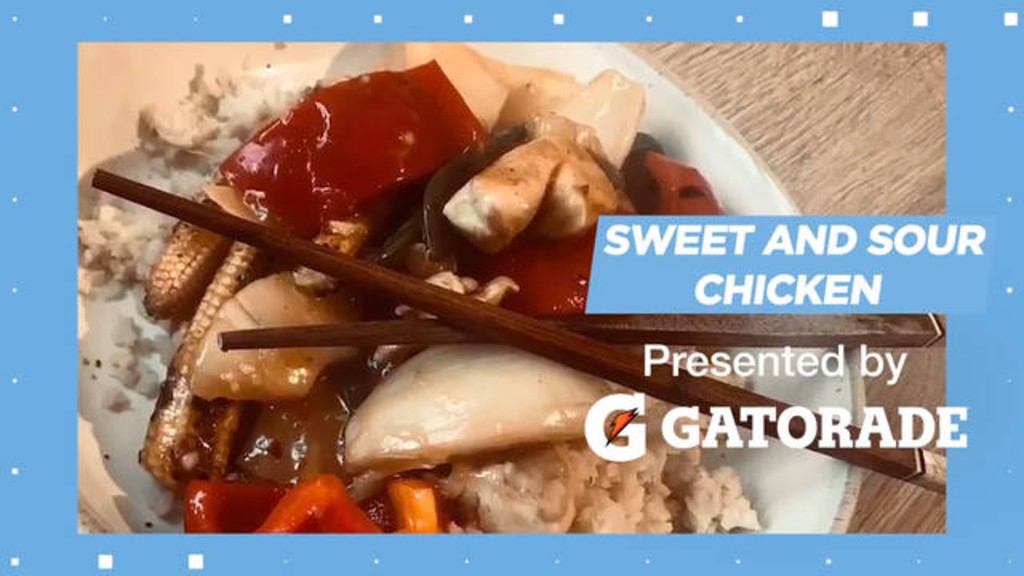 Cooking with City: Sweet and sour chicken