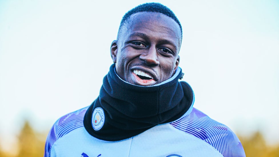 FRENCH FLYER : A trademark cheeky grin from Benjamin Mendy