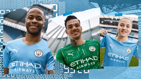 City and PUMA unveil new 2021-22 home kit in tribute to 93:20 goal
