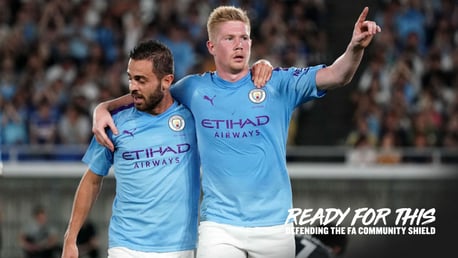 READY FOR THIS: City face Liverpool this weekend at Wembley in the Community Shield