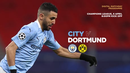 City v Borussia Dortmund: FREE Digital programme