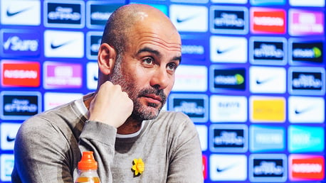 Pep speaks ahead of Watford clash.